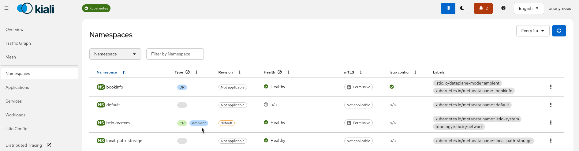 Ambient Control Plane